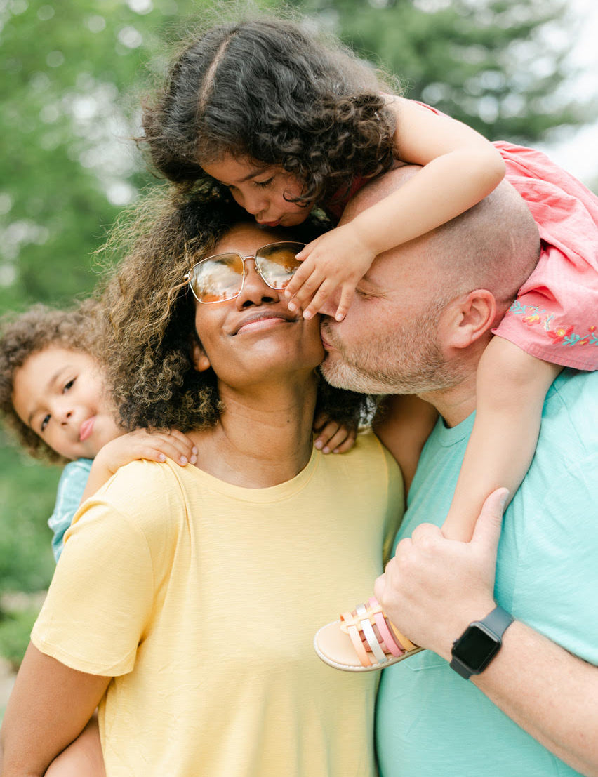 Colorful Family Session by Amanda McClellan