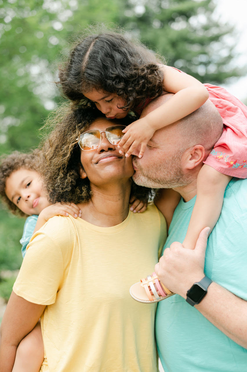 Colorful Family Session by Amanda McClellan