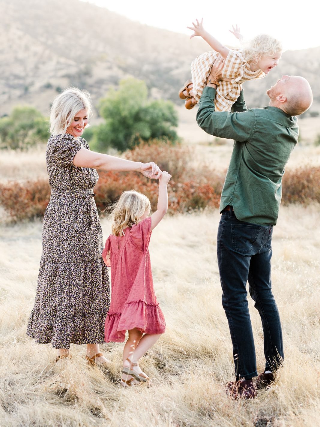 Hillside Fall Family Session