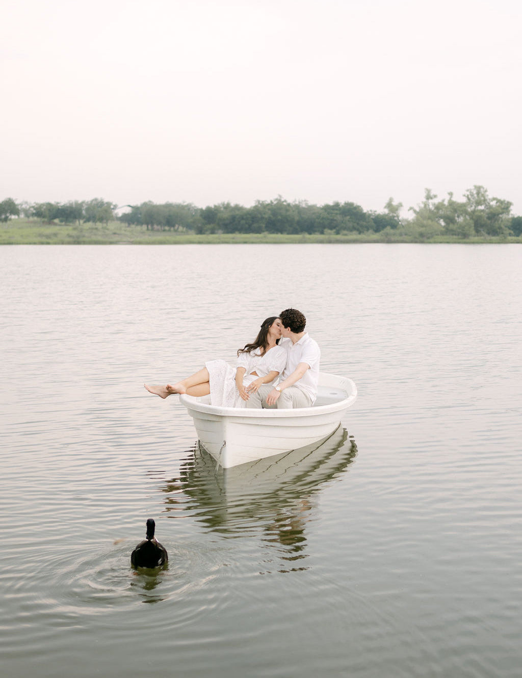 A Romantic Lakeside Engagement