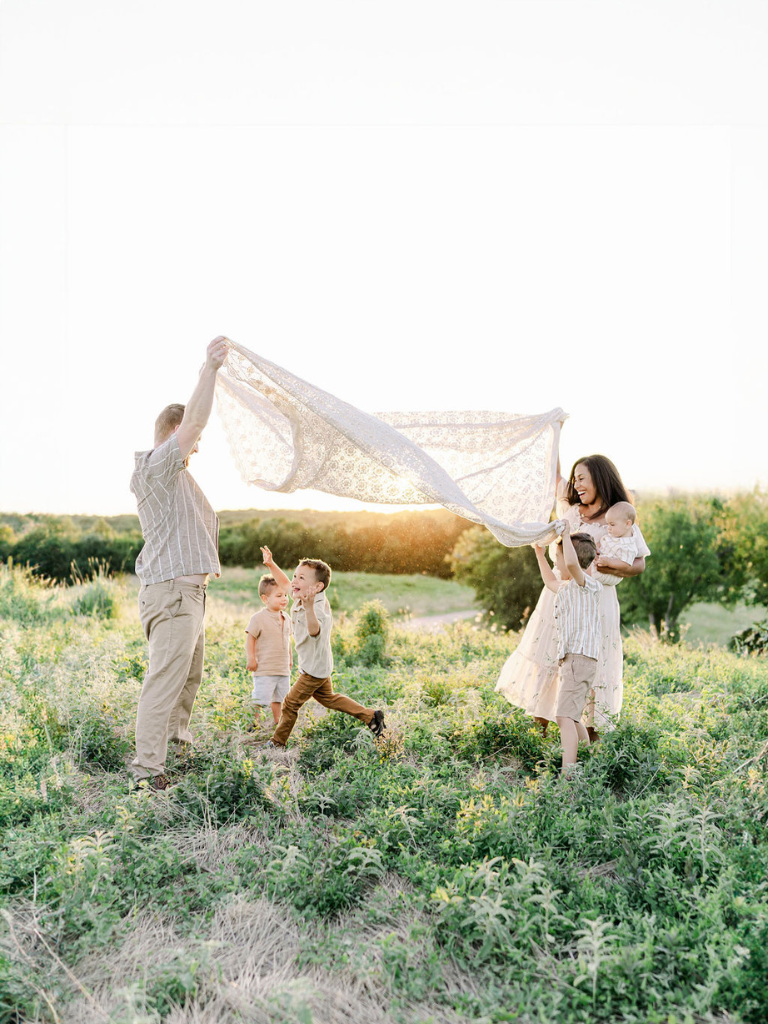 Golden Hour Family Session