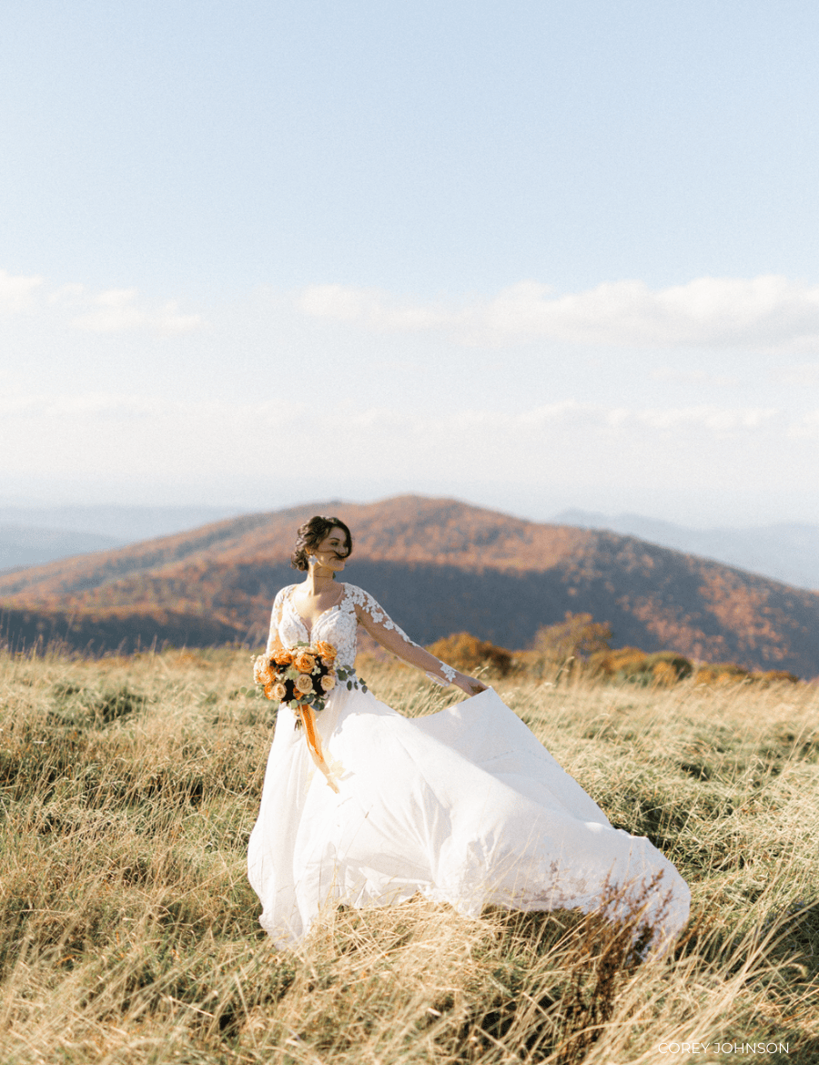 Something Blue Romantic Engagement Session by Cynthia Rose